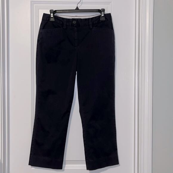 Land’s End Navy Crop Pants - Picture 1 of 9